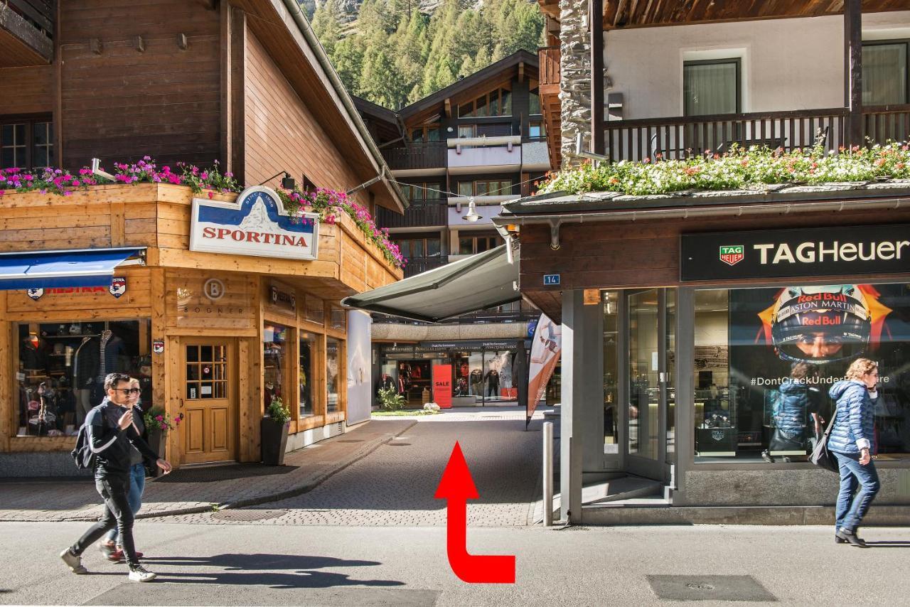 Holiday Apartment Residence Bellevue Zermatt Exteriör bild