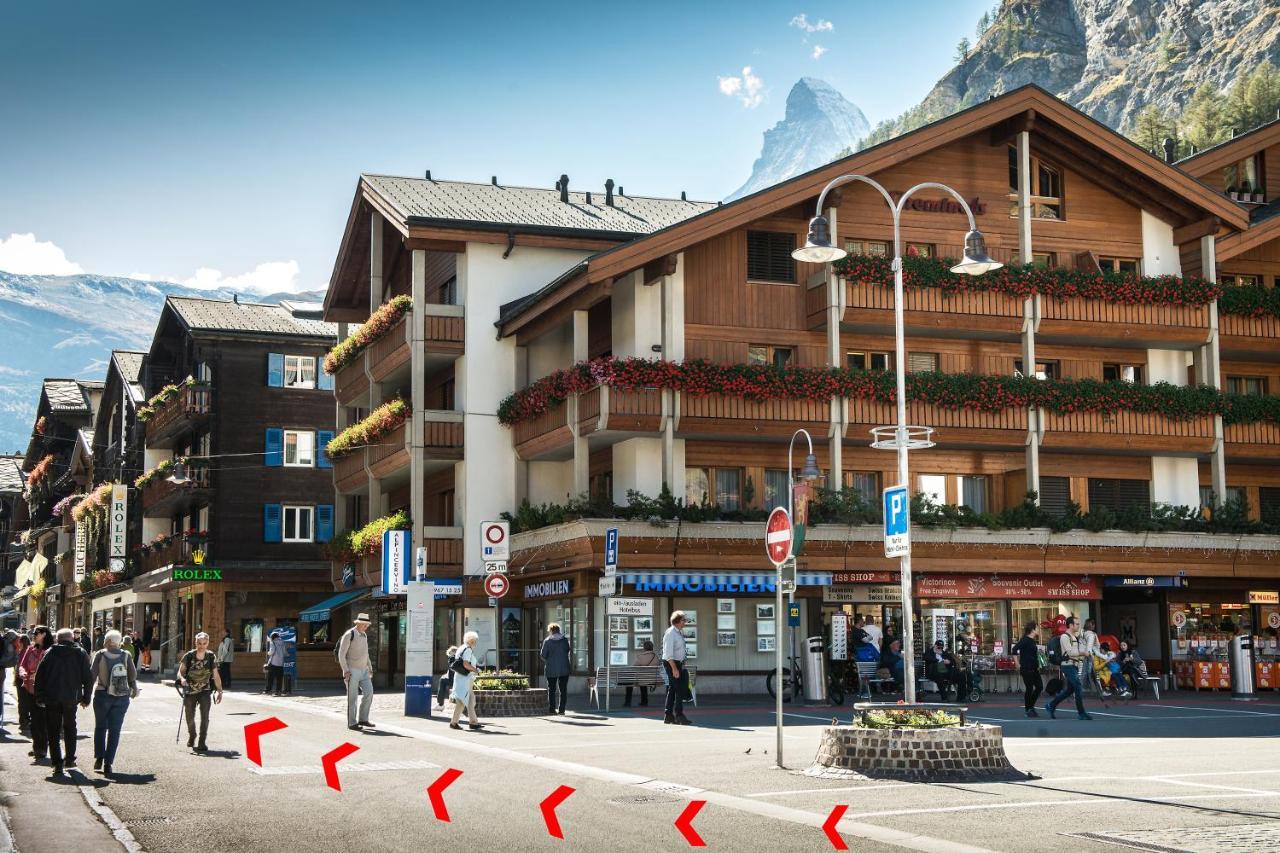 Holiday Apartment Residence Bellevue Zermatt Exteriör bild